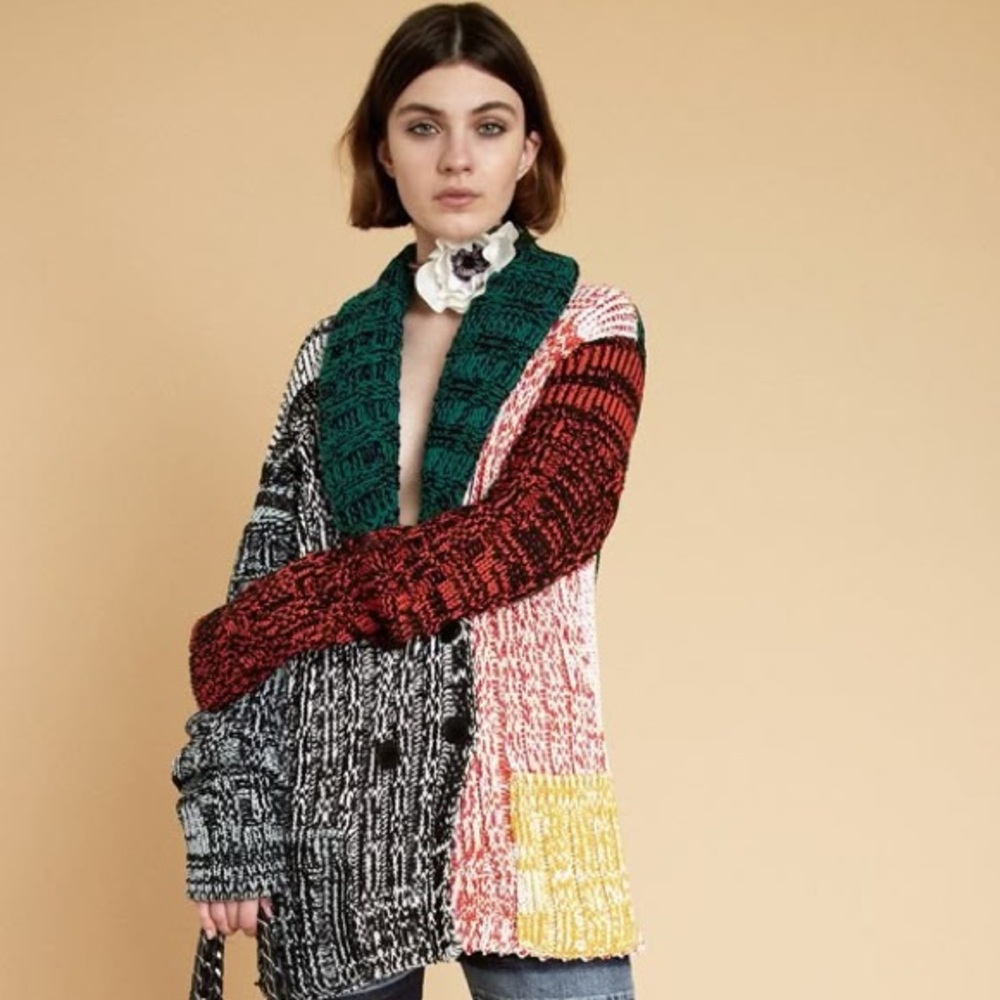 Sonia Rykiel Chunky Knitted Cardigan - 2018 Resort